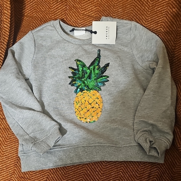 Recess by English Factory Other - Recess By English Factory Kids Sweatshirt with Pineapple Design
